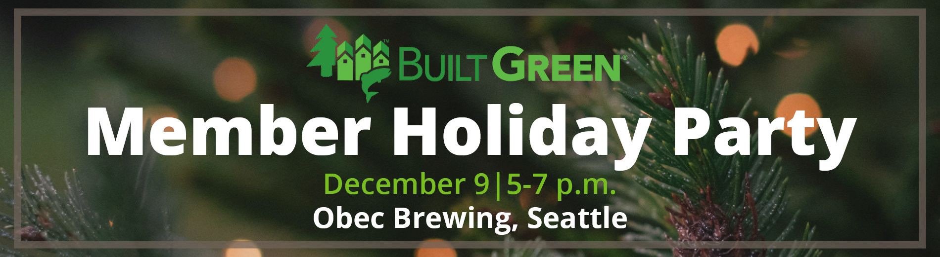 Built Green Holiday Party