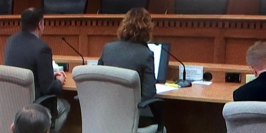 Duana Koloušková testifying on behalf of SB 5212