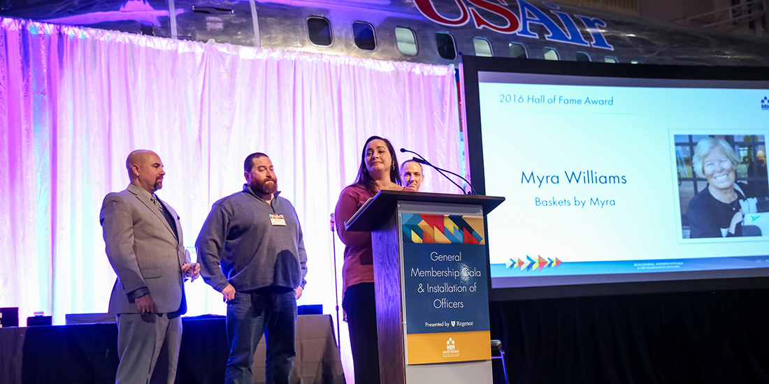 Family of Myra Williams, MBA Hall of Fame award winner