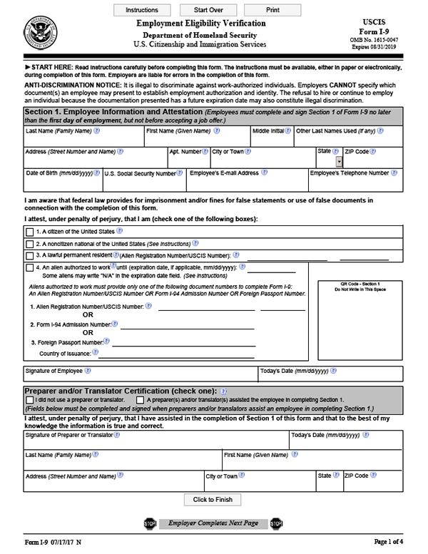 It’s September and Your Form I-9 is Now Outdated