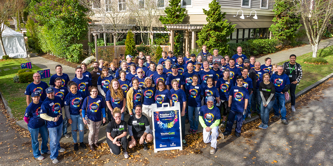 2017 Painting a Better Tomorrow volunteers, photo by Alabastro Photography