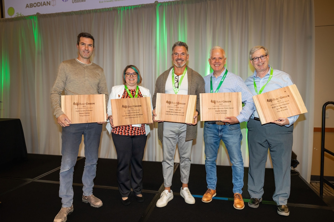 2023 Built Green Conference awards
