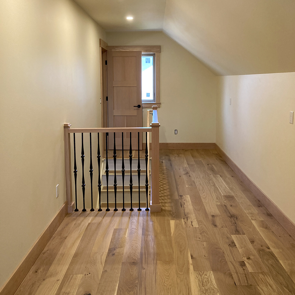 Brett Marlo Design Build Built Green 4-Star Tacoma remodel upstairs hallway