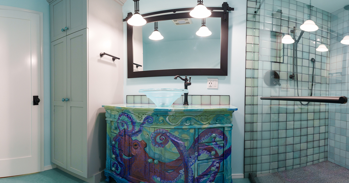 Eclectic Artist’s Kitchen and Bath Remodel_Feature
